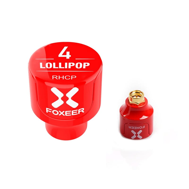 Foxeer 2pcs FOXEER FPV Antenna Lollipop 5.8GHz RHCP 2.5Dbi Stubby Antenna SMA for FPV Racing Drone Fatshark Goggles TX RX - Image 1